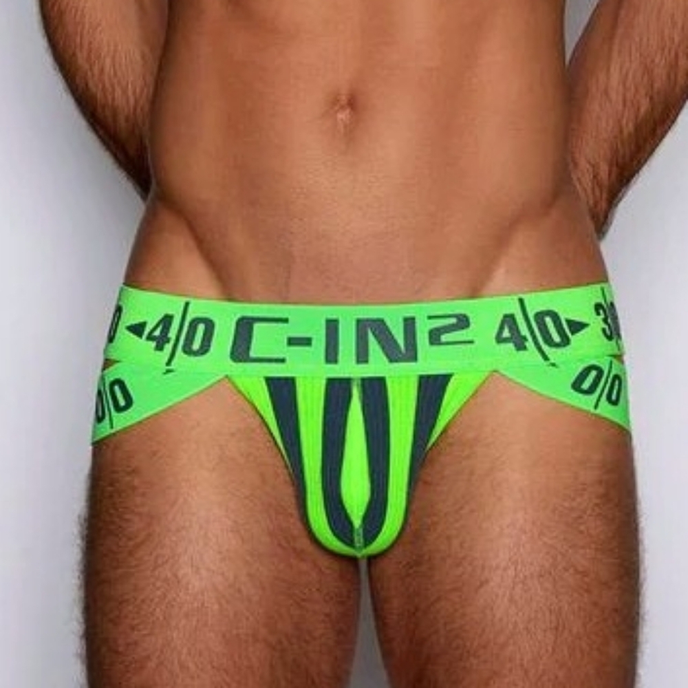 C-IN2 Men's H+A+R+D Hustle Brief Underwear New Size Medium